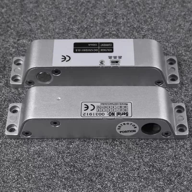 Serrure à boulon électrique DC12V NC/NO