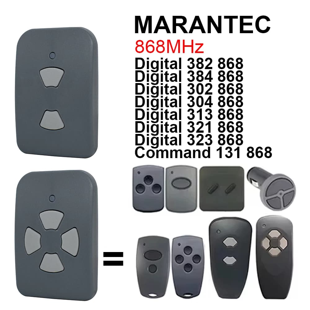Émetteur manuel à distance numérique MARANTEC Pilot
