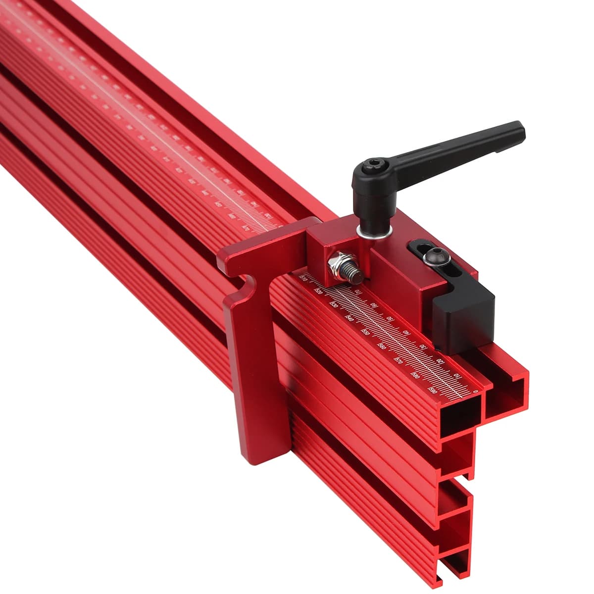 Clôture de profil d'infraction pour scie à table, rail à onglets de type 75, support de piste en T, 40cm, invite market, rainure en T pour établi de calcul