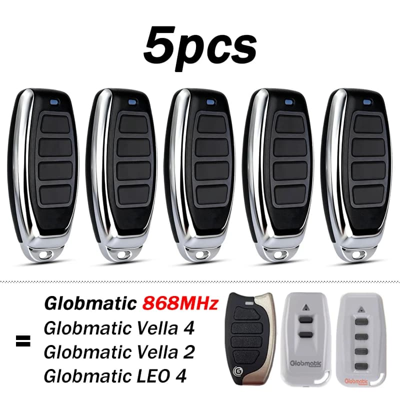 Nouvelle télécommande Globmatic Vella LEO 2 4 Vella2 Vella4 LEO4 pour garage/portail