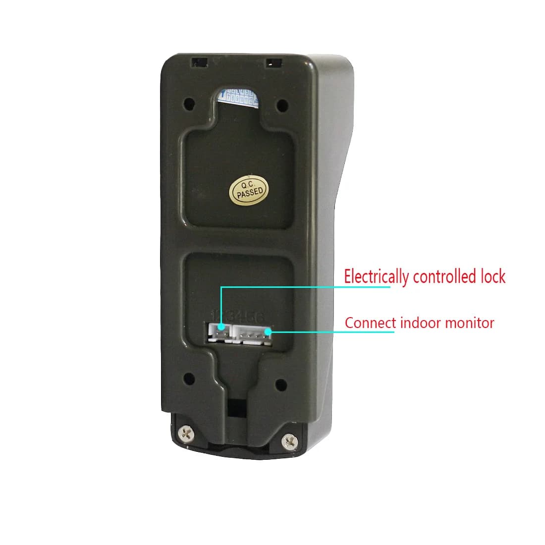 Interphone vidéo SYSD avec caméra de sonnette