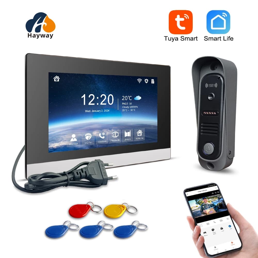 Système d'interphone vidéo 1080P