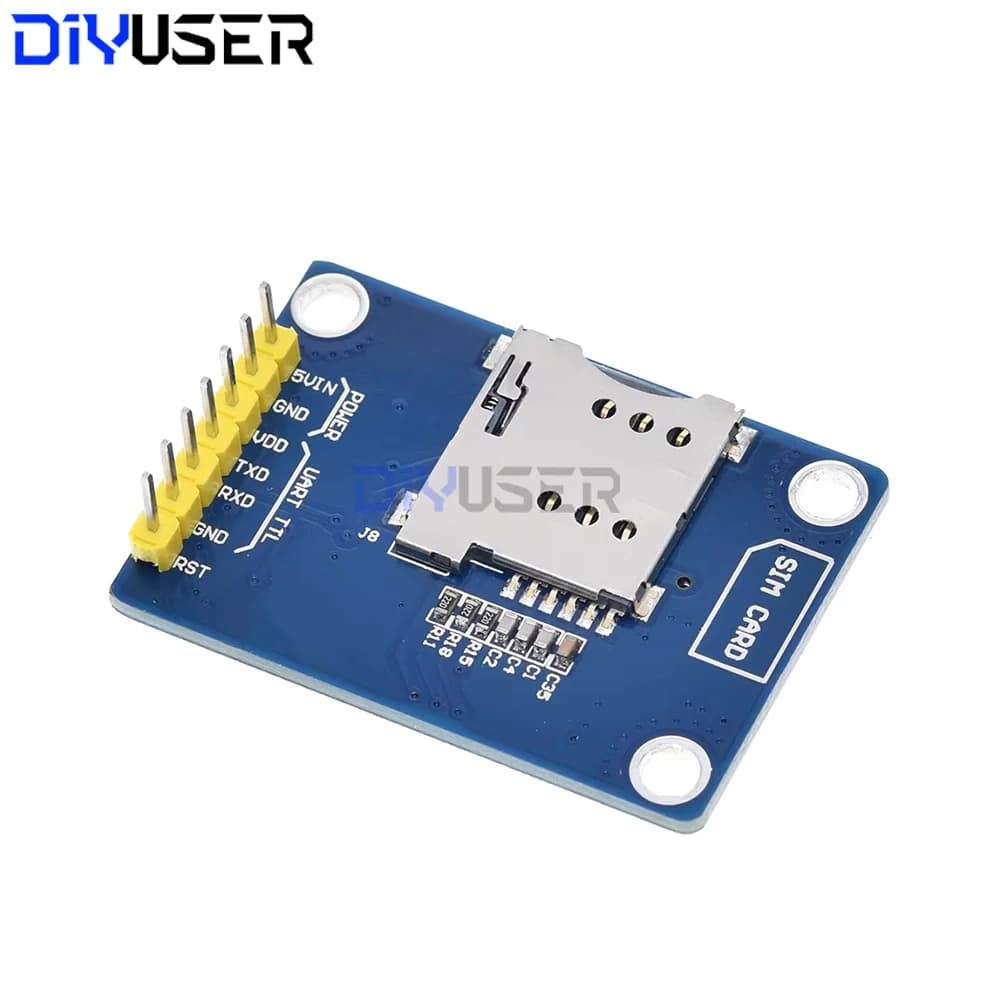 Module GSM GPRS SIM800L pour IoT, données SMS/GPRS globales 4 bandes, faible consommation 3,4-4,4V