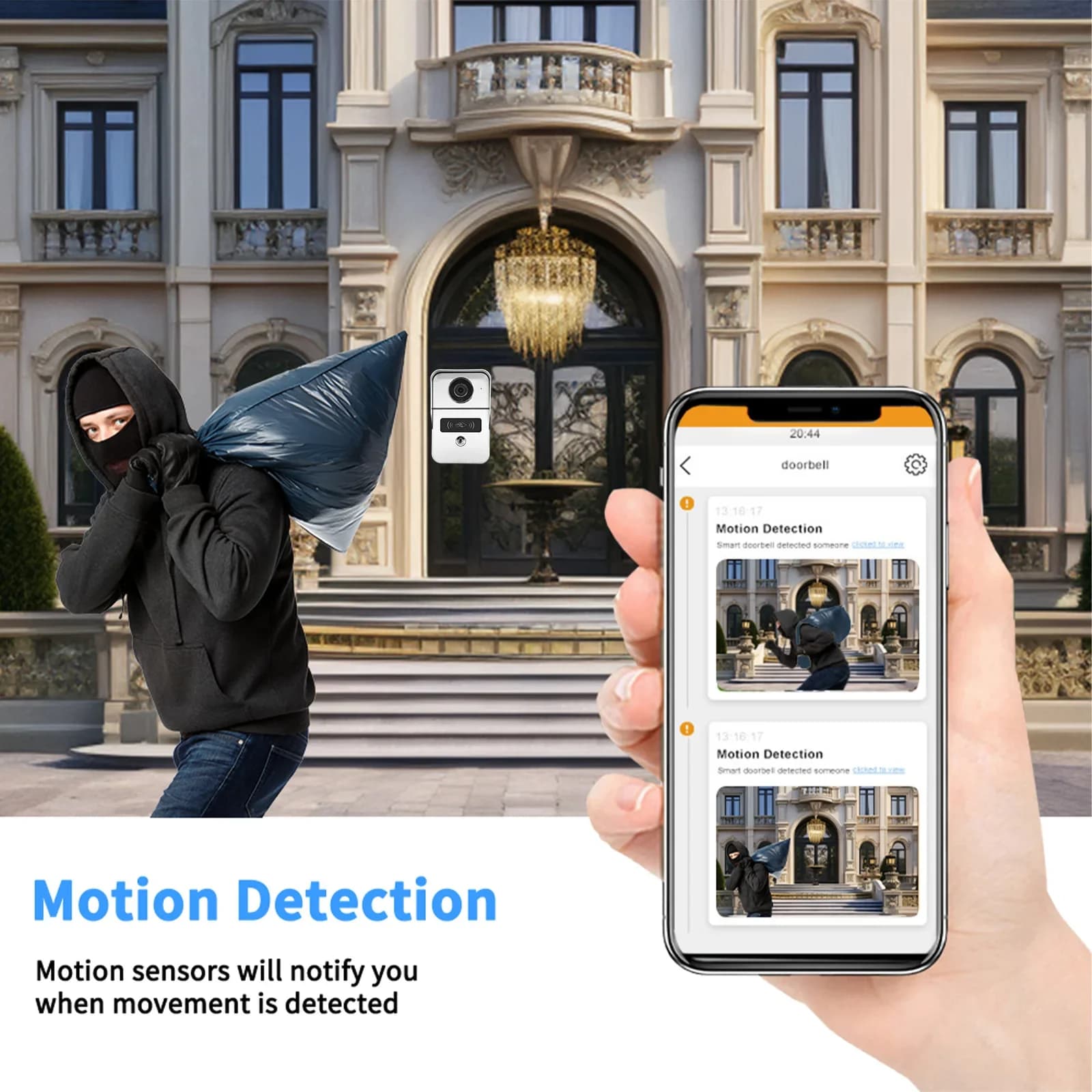 Système d'interphone intelligent ANJIELO pour la maison