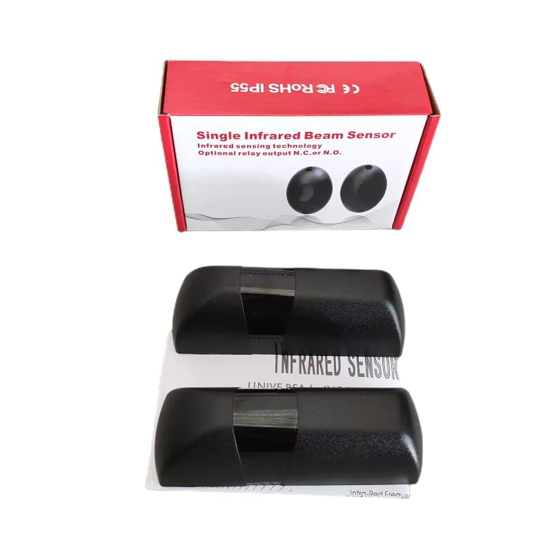 1 Ensemble de capteurs infrarouges/photocellules de sécurité pour moteur d'ouvre-porte