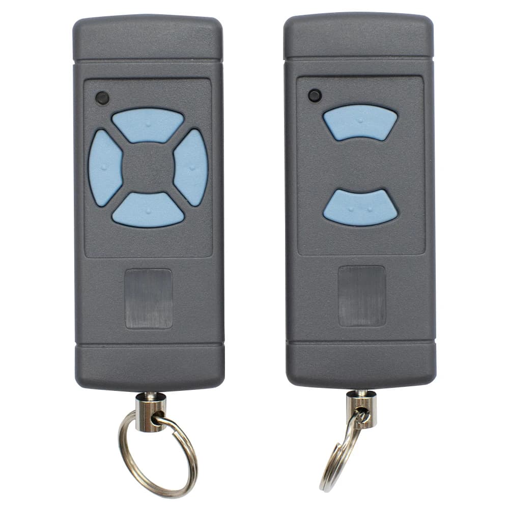 Télécommande de porte de garage HSE2 HSE4 HSM2 HSM4 HS2 HS4 868 MHz avec bouton bleu