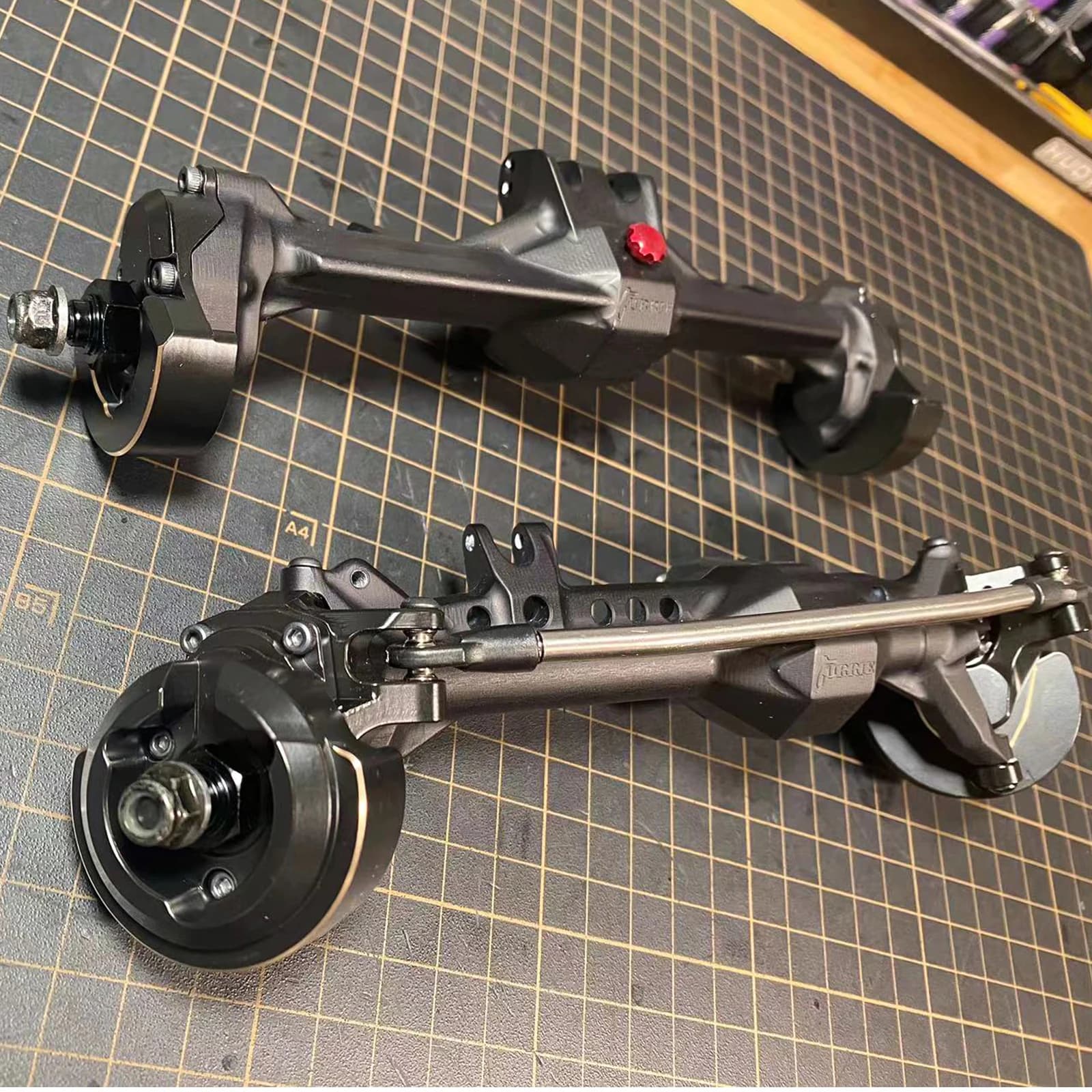 Poids d'articulation en laiton et couvercle de portail pour axe