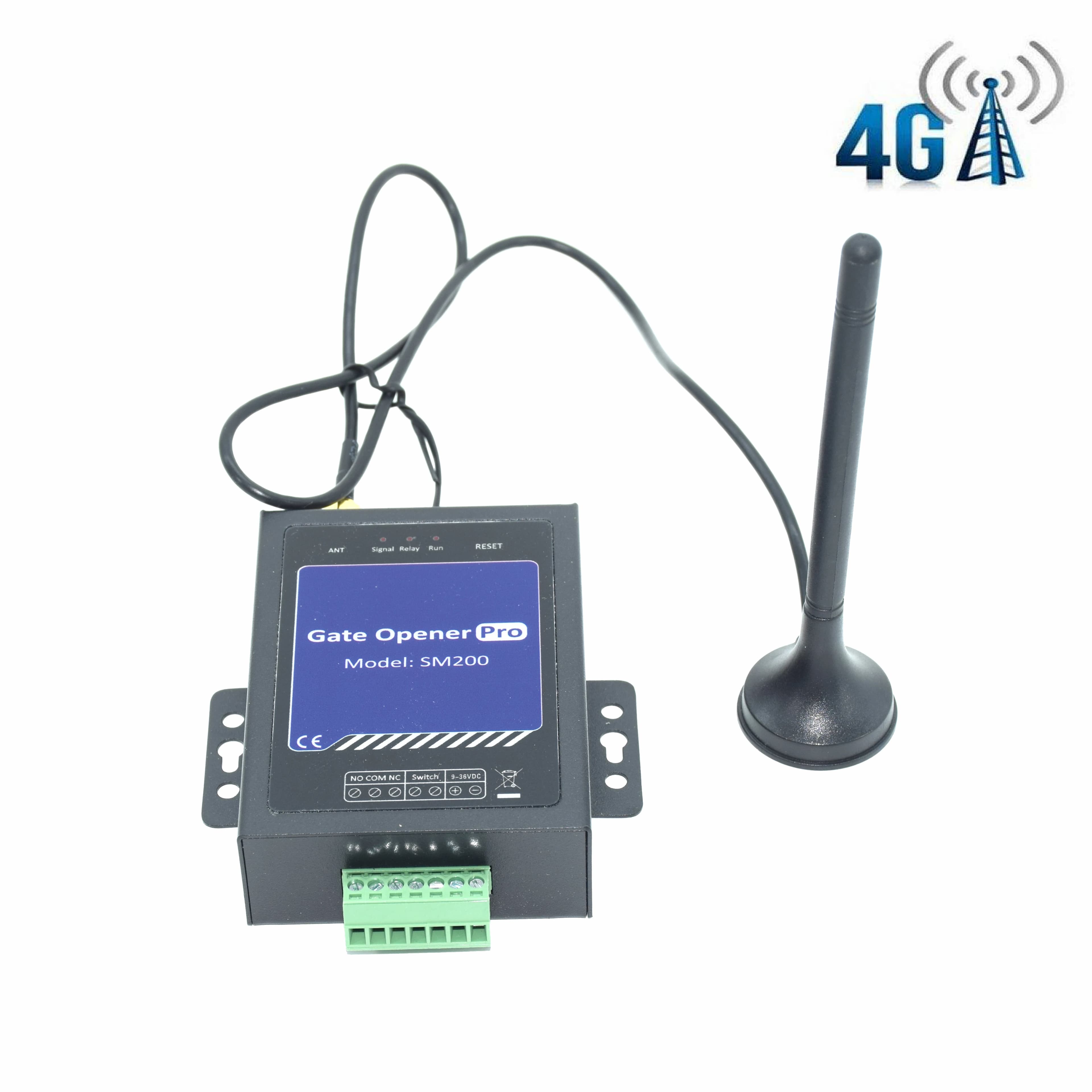 Ouvre-porte intelligent 4G LTE GSM SM200 avec télécommande