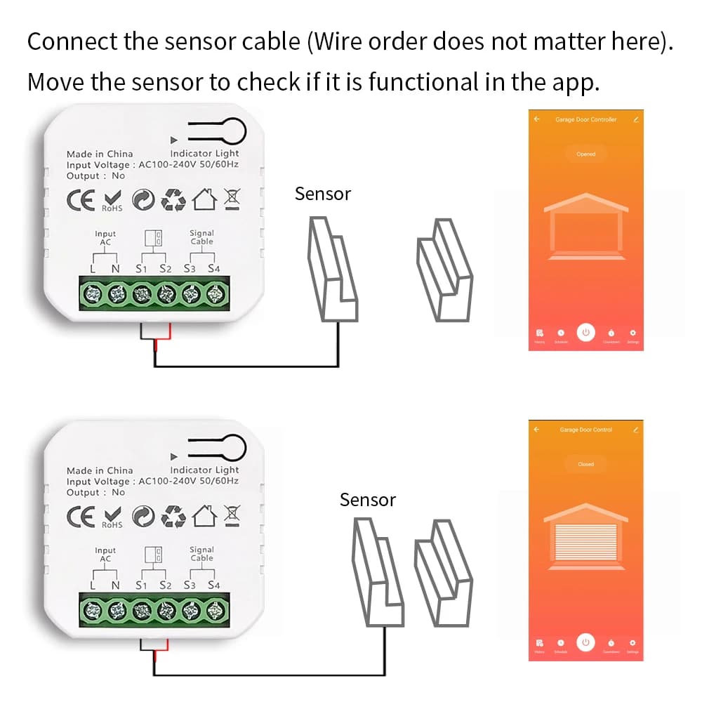 Ouvre-porte coulissant intelligent ZigBee