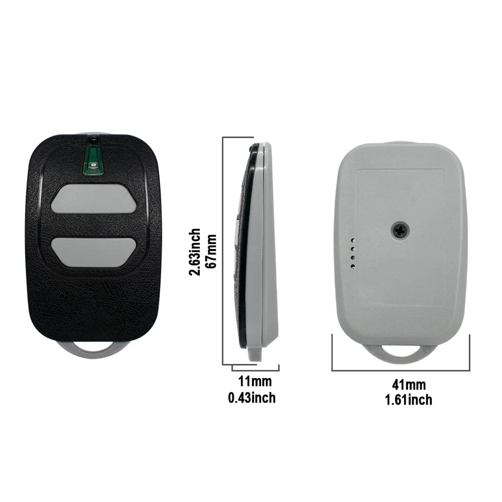 DEA Ouvre-porte de porte de garage Ouvre-télécommande pour GT2 GT4 GTI2 GTI4 GTI2N GTI4N GTI2M GTI4M TR2 TR4 TR2N TR4N GENIE 273 273L 433.92MHz