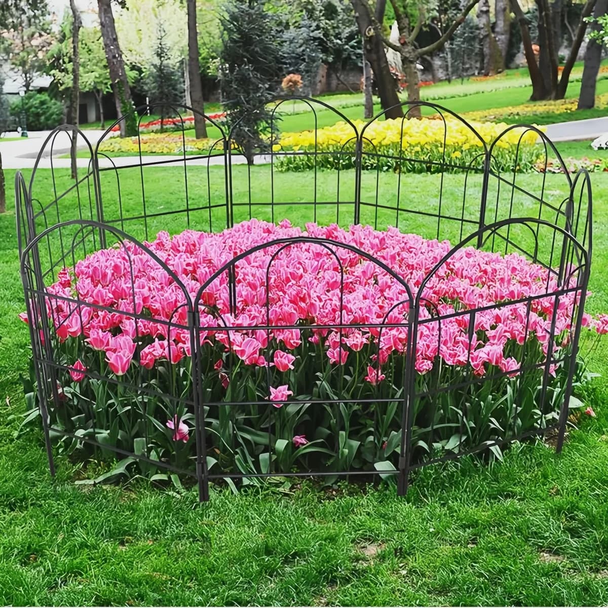 Lot de 10 clôtures décoratives de jardin