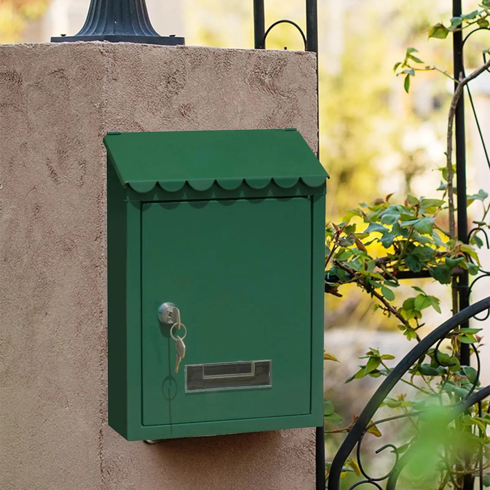 Boîte aux lettres sécurisée 22x6.5x30cm pour maison