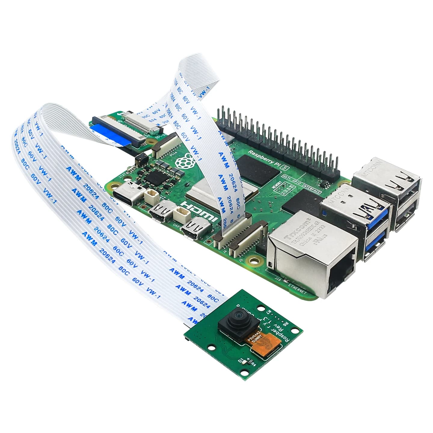 Convertisseur CSI DSI pour Raspberry Pi 5 affichage DSI Interface de caméra CSI Module adaptateur de câble 22 broches à 15 broches pour RPI 5 Pi5