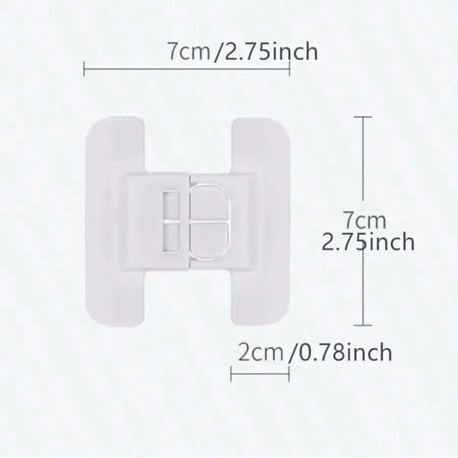 2 mécanismes de verrouillage anti-pincement multi-usages. Conception à double
