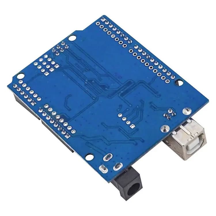 Carte de développement UN0 R3 ATmega328P avec en-tête de broche et câble Compatible avec les projets Arduino IDE