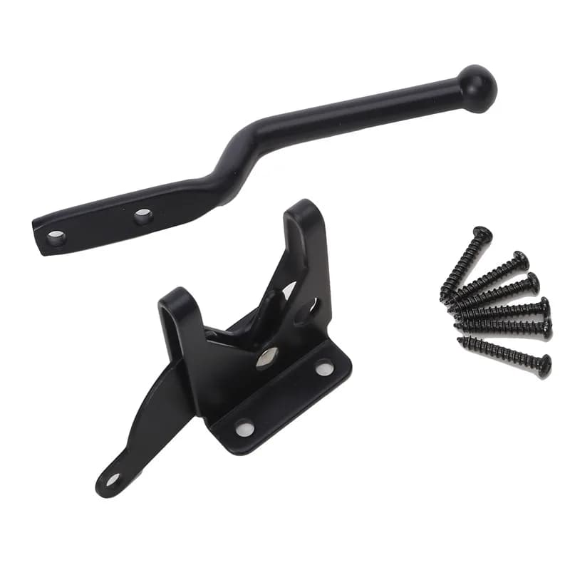 Loquet de porte automatique en acier au carbone avec 2