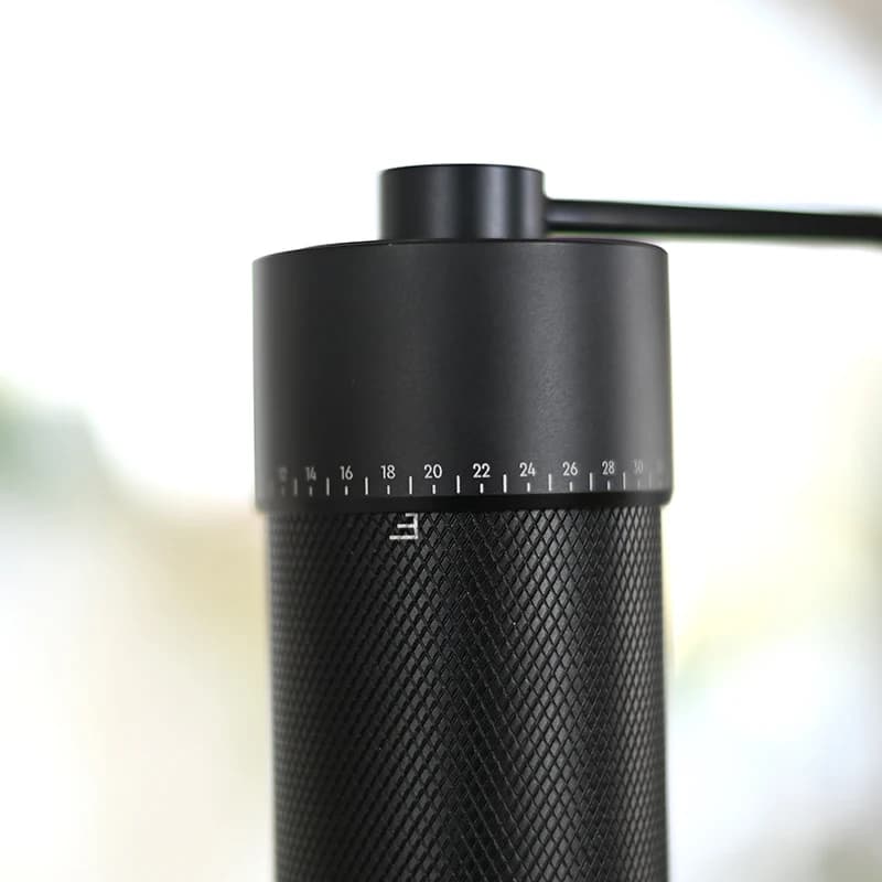 Moulin à café manuel JAFFEE J2S, avec bavure à 7 cœurs de 38mm, 3 roulements, portable, réglable, nouveauté 2023