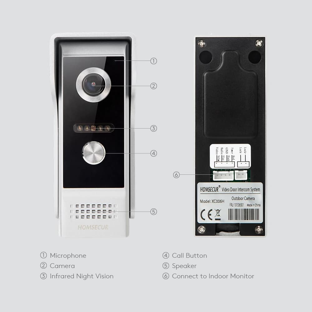 Tuya – visiophone intelligent WIFI HD 10 pouces