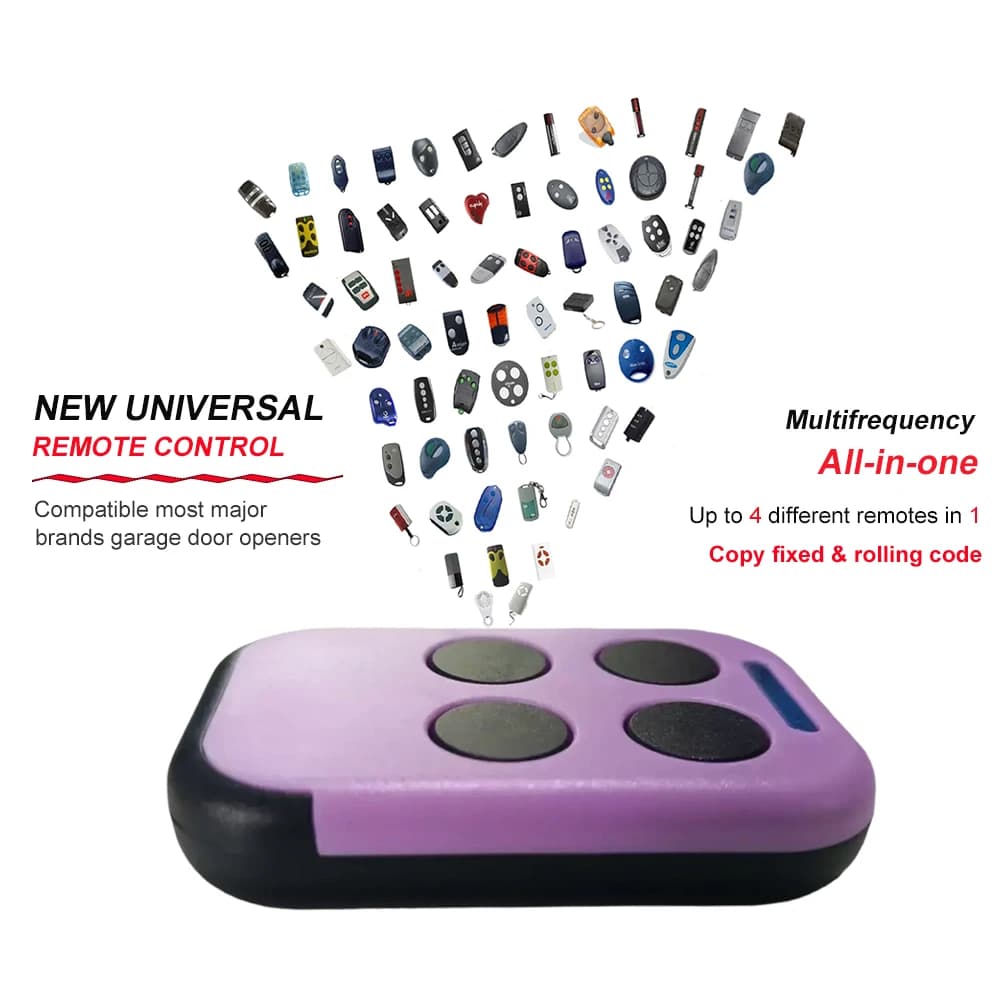 Télécommande universelle pour portail et porte de garage