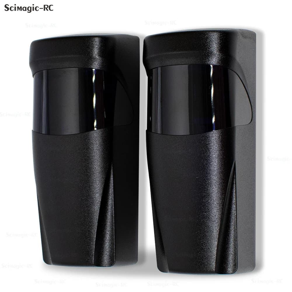 Capteur de faisceau de sécurité infrarouge Détecteur de cellule photoélectrique DC / AC 12 ~ 24V pour porte