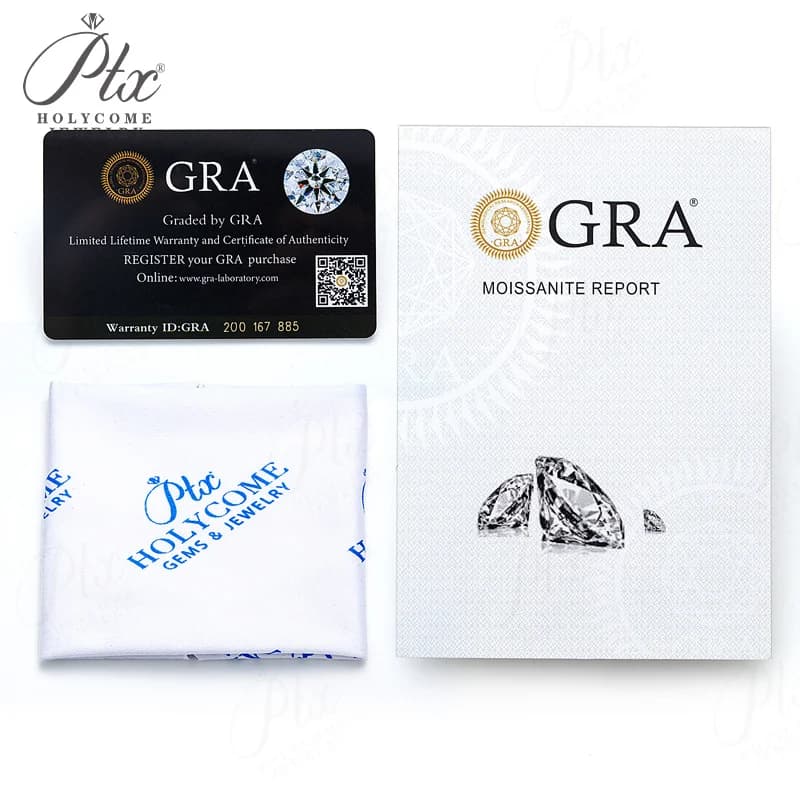 Moissanite taille marquise, clarté VVS1, multicolore, avec certificat GRA, matériaux pour la fabrication de bijoux, fournitures de perles, breloques en gros