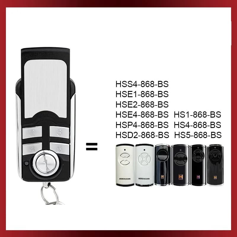 868-BS HSE4-868-BS HS1 HS4 HS5 HSE1 HSD2 HSP4 HSS4 868 BS télécommande de porte de Garage duplicateur commande
