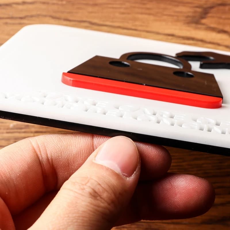 Plaques de porte WIFI, panneau coulissant