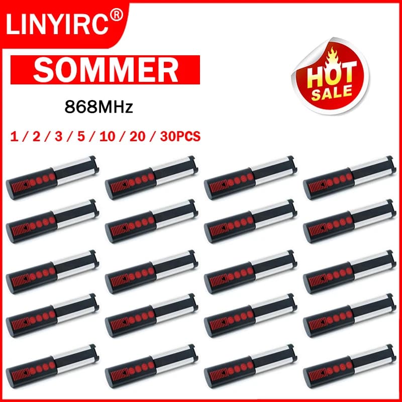 SOMMER 868 4020 TX03-868-4 Porte De Garage Télécommande 868MHz