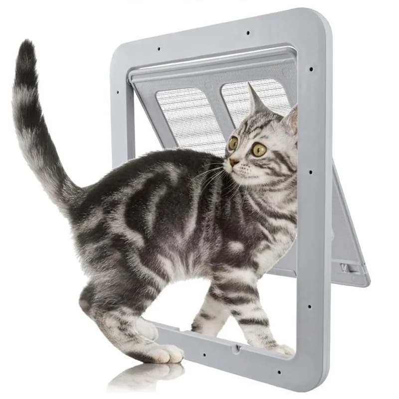 Porte coulissante automatique pour chien