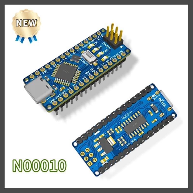 Carte de développement Compatible Arduino Nano 3.0-MCU type-c-ATmega328PB, pilote CH340C, modèle de remplacement de haute qualité! N00010