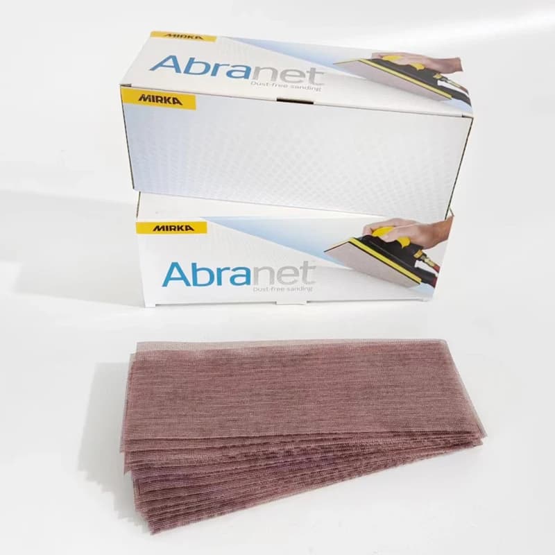 Mirka-Papier de Verre Authentique et Rectangulaire pour Voiture, Accessoire Abrasif pour Meulage de Mastic, 70x198mm