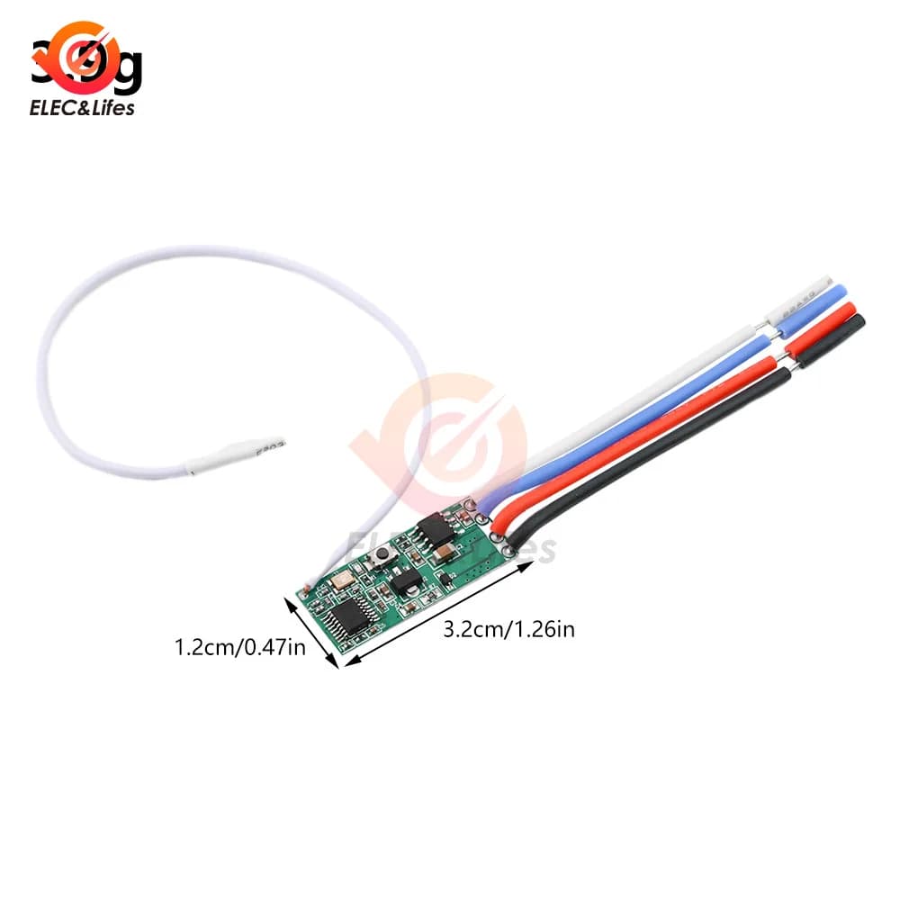 Module de télécommande sans fil à distance avant et arrière