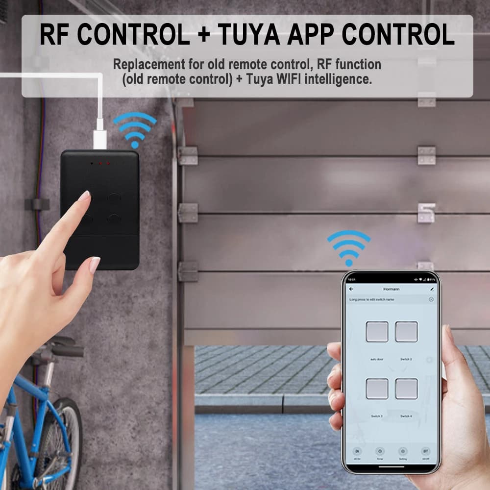 SOMMER – ouvre-porte de Garage intelligent WIFI 868