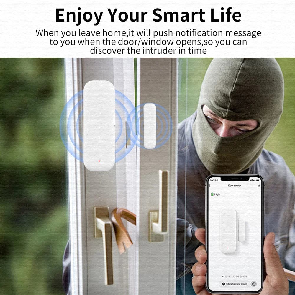 Capteur de porte WiFi Tuya