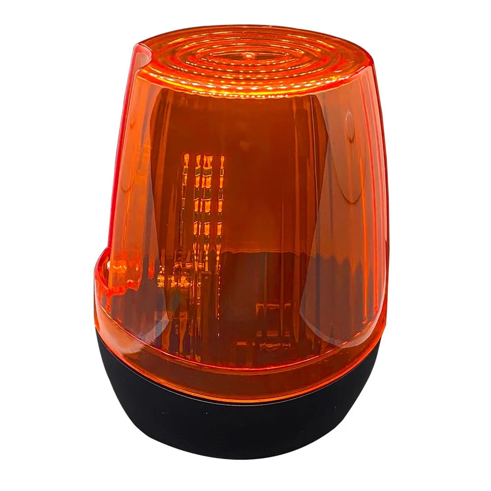 Lampe clignotante LED AC DC 12-265V pour portail battant/coulissant