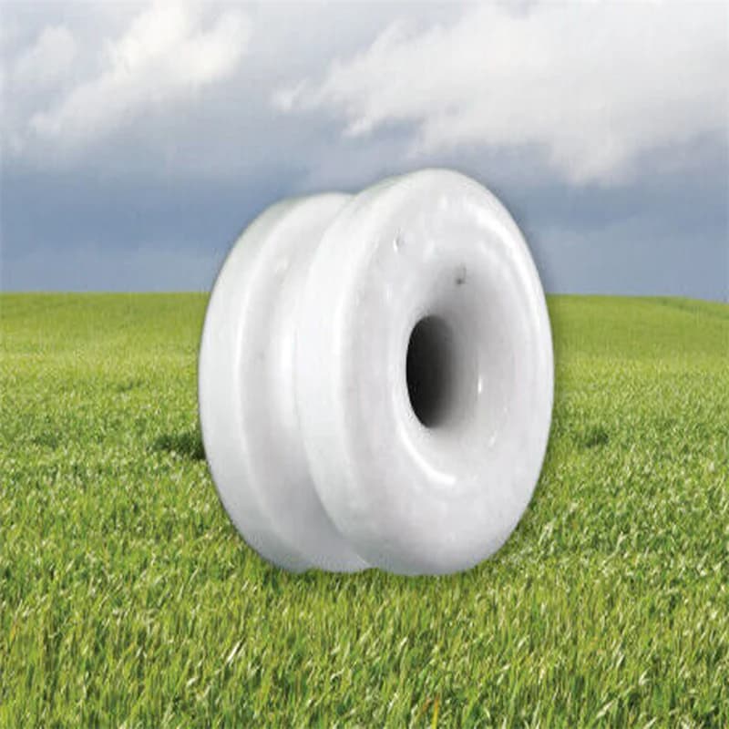 Poteau d'angle de clôture électrique en porcelaine
