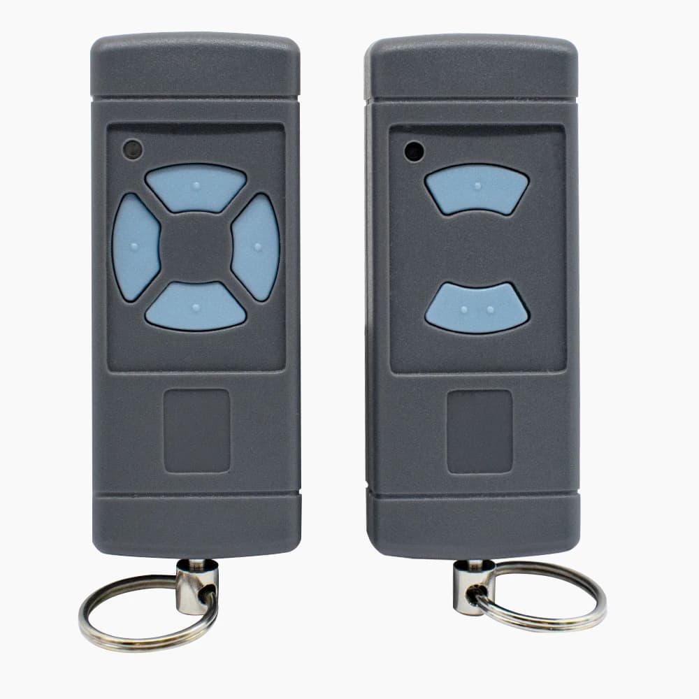 Télécommande de porte de garage HSE2 HSE4 HSM2 HSM4 HS2 HS4 868 MHz avec bouton bleu