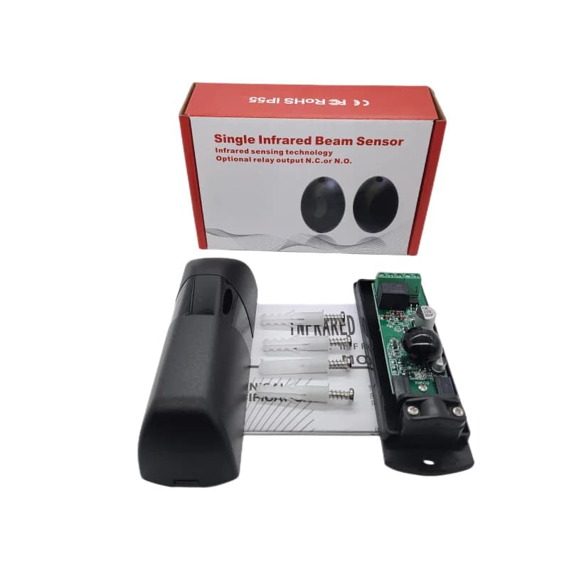 1 Ensemble de capteurs infrarouges/photocellules de sécurité pour moteur d'ouvre-porte