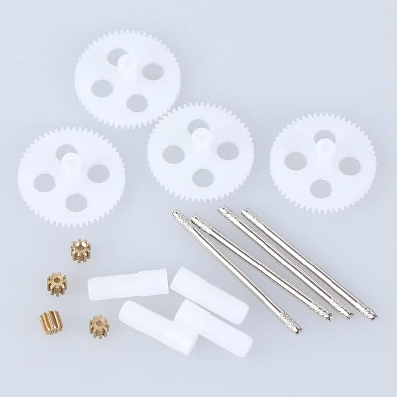 1 ensemble de engrenages pour moteur Syma X5 X5C X5SC RC Quadcopter, ensemble d'engrenages et d'engrenages principaux