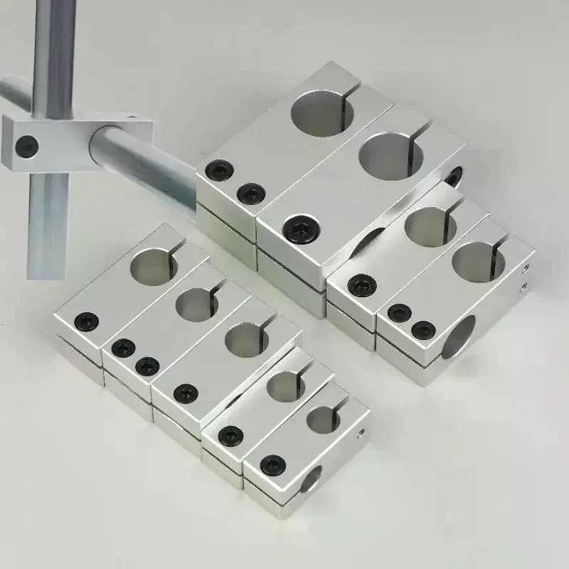 1 pièce Clip de fixation en aluminium pour poteau