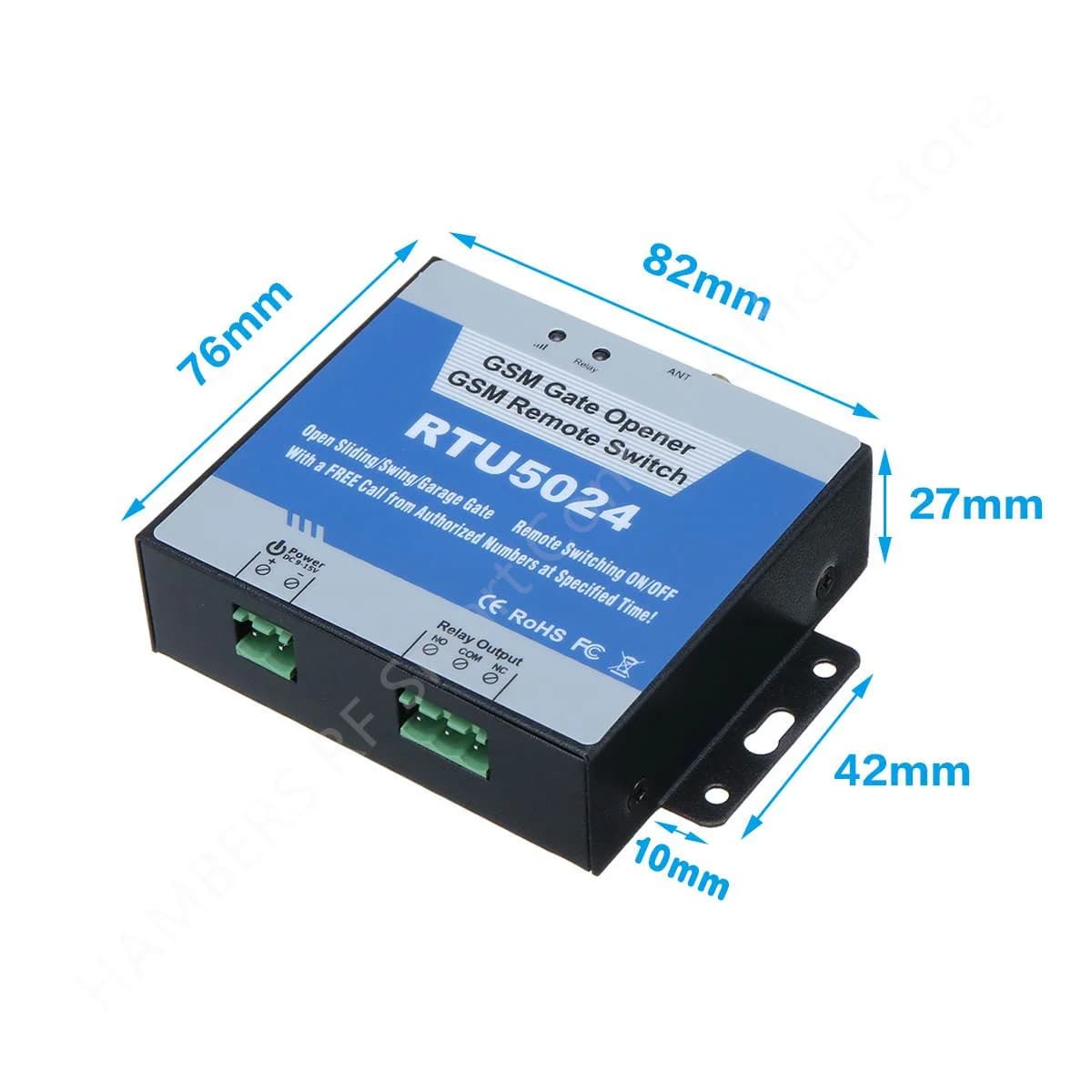 Ouvre-porte GSM, commutateur de relais à distance