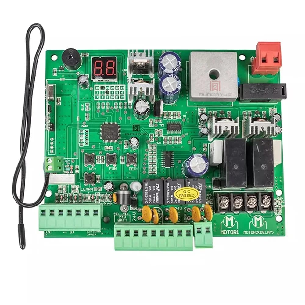 Carte PCB DC 24V pour ouvre-porte battante automatique à Double bras