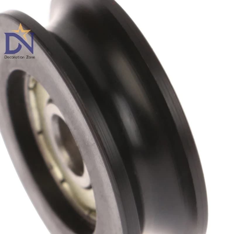 Roue à poulie en forme de U pour une glisse efficace des portes et fenêtres - Fabriquée en acier à roulement 626