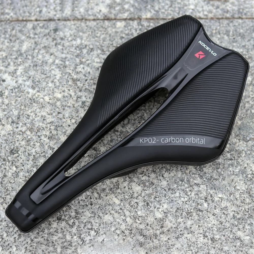 KOCEVLO Dimension 143 selle en carbone ultralégère 120g respirant confortable coussin de siège vélo course selle Rails en carbone