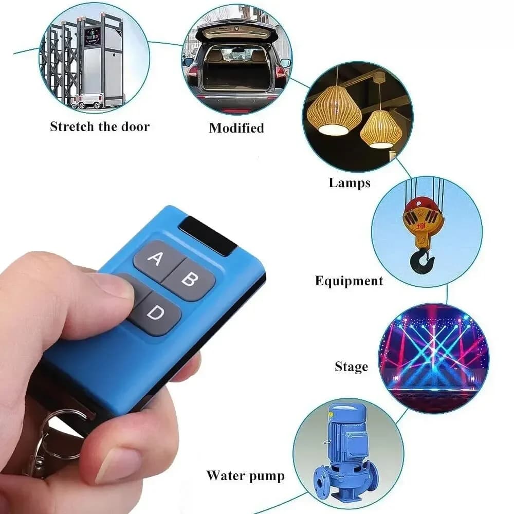 Ouvre-porte de Garage réplication universelle 433mhz