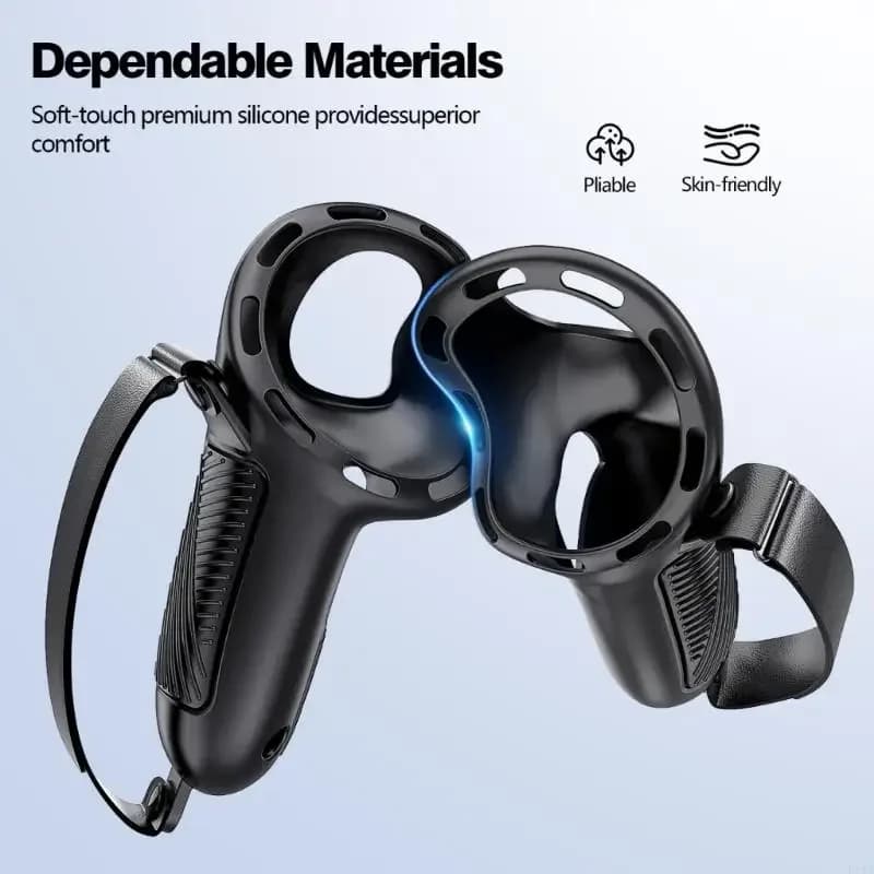 Protecteur poignées en Silicone pour contrôleurs 3S 3, porte batterie sécurisée, Installation facile, ne bloque pas le