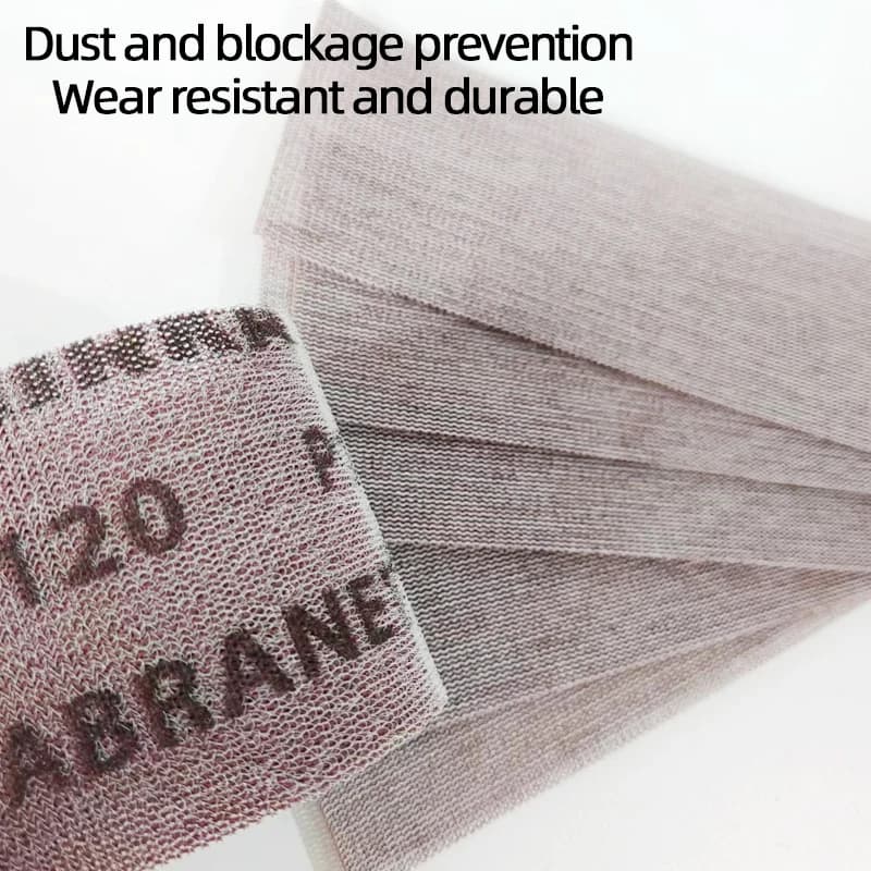 Mirka-Papier de Verre Authentique et Rectangulaire pour Voiture, Accessoire Abrasif pour Meulage de Mastic, 70x198mm