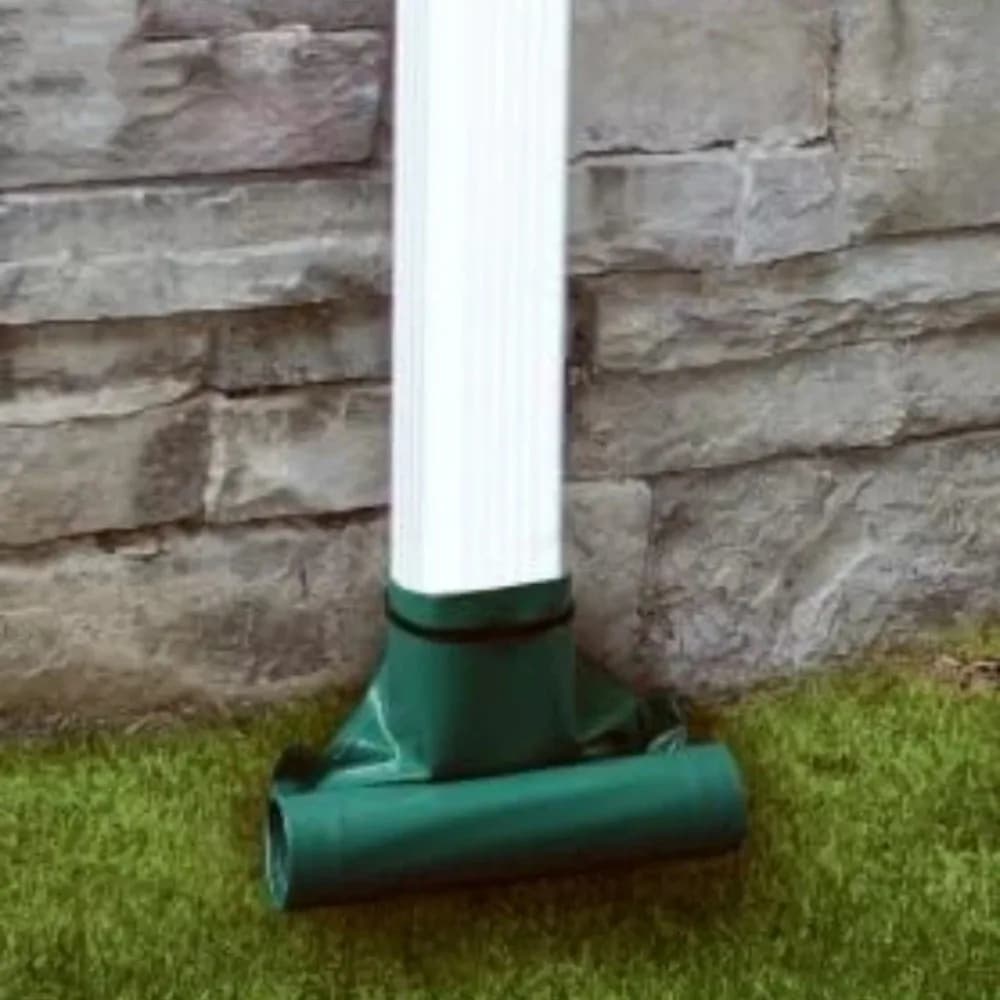 Extension de gouttière flexible en PVC pour éviter l'érosion et les éclaboussures, dispositif de drainage des eaux de pluie, stabilisé aux UV