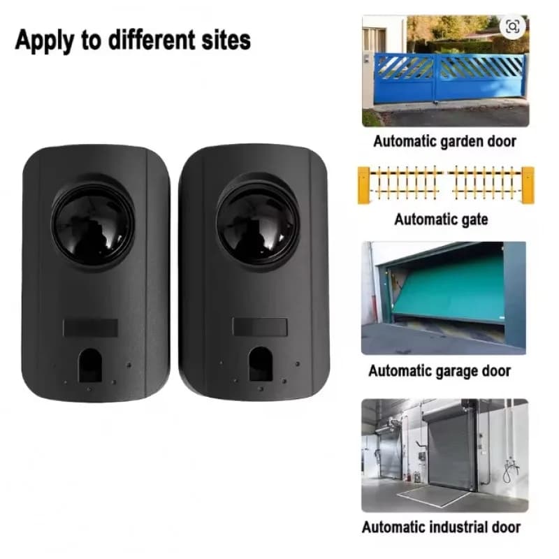 Détecteur infrarouge de sécurité pour barrière automatique / Porte battante / Coulissante