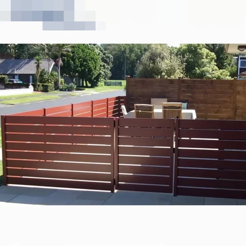 Panneau de clôture en aluminium